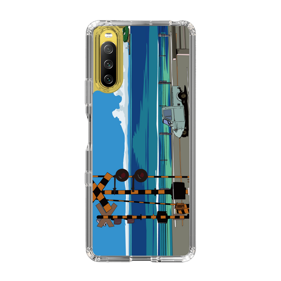 Slim Protection Case［ Studio Alec Shonan Story - Three-Wheeled Vehicle and Horizon ］