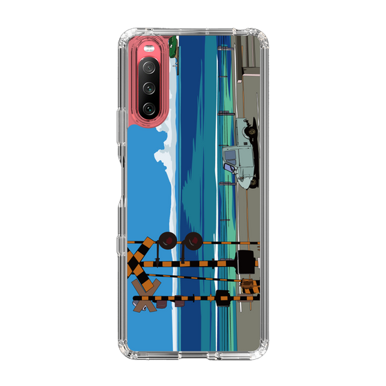 Slim Protection Case［ Studio Alec Shonan Story - Three-Wheeled Vehicle and Horizon ］