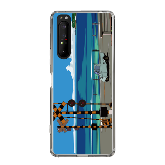 Slim Protection Case［ Studio Alec Shonan Story - Three-Wheeled Vehicle and Horizon ］