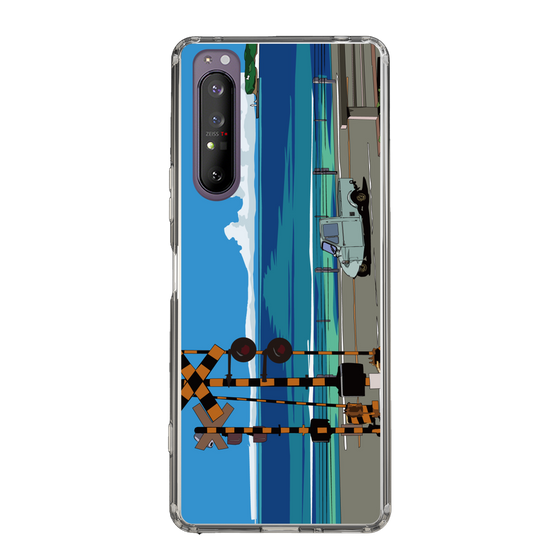 Slim Protection Case［ Studio Alec Shonan Story - Three-Wheeled Vehicle and Horizon ］