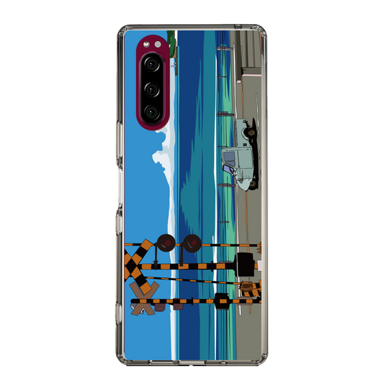 Slim Protection Case［ Studio Alec Shonan Story - Three-Wheeled Vehicle and Horizon ］