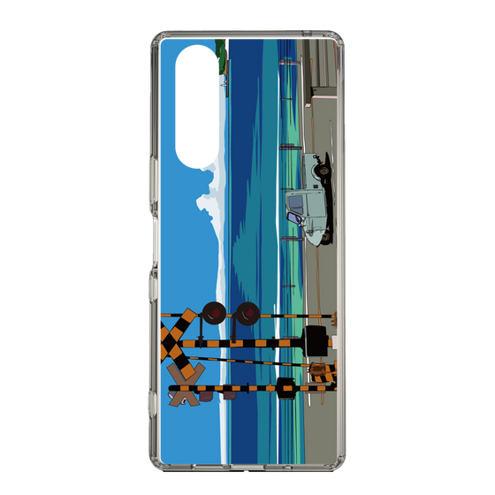 Slim Protection Case［ Studio Alec Shonan Story - Three-Wheeled Vehicle and Horizon ］