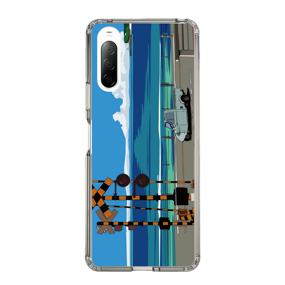 Slim Protection Case［ Studio Alec Shonan Story - Three-Wheeled Vehicle and Horizon ］