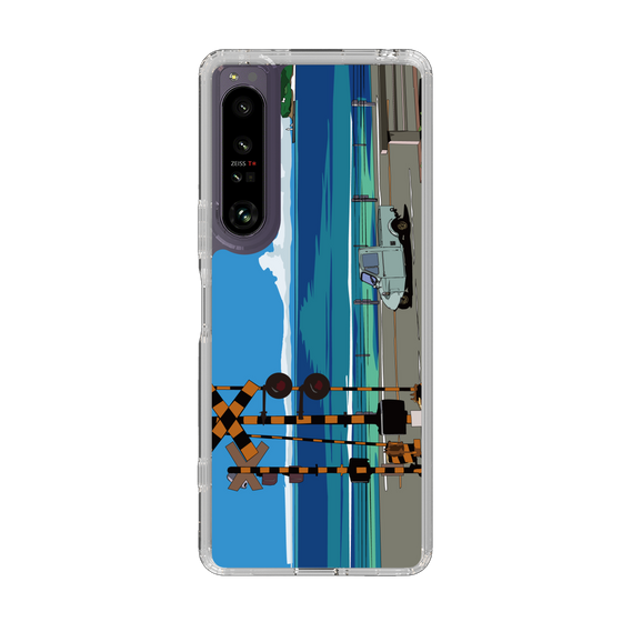 Slim Protection Case［ Studio Alec Shonan Story - Three-Wheeled Vehicle and Horizon ］