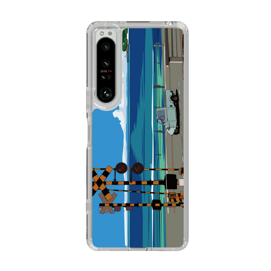Slim Protection Case［ Studio Alec Shonan Story - Three-Wheeled Vehicle and Horizon ］