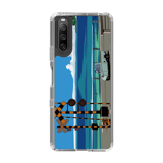 Slim Protection Case［ Studio Alec Shonan Story - Three-Wheeled Vehicle and Horizon ］