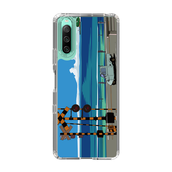 Slim Protection Case［ Studio Alec Shonan Story - Three-Wheeled Vehicle and Horizon ］