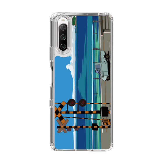 Slim Protection Case［ Studio Alec Shonan Story - Three-Wheeled Vehicle and Horizon ］