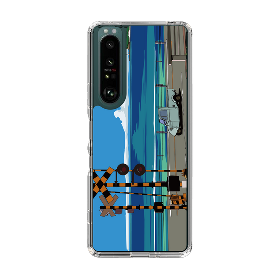 Slim Protection Case［ Studio Alec Shonan Story - Three-Wheeled Vehicle and Horizon ］