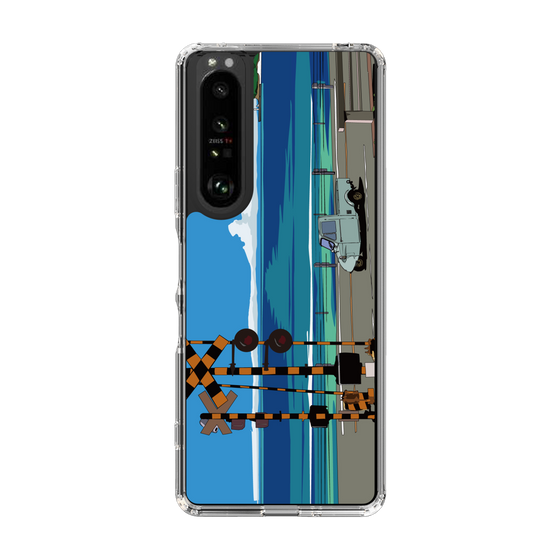 Slim Protection Case［ Studio Alec Shonan Story - Three-Wheeled Vehicle and Horizon ］