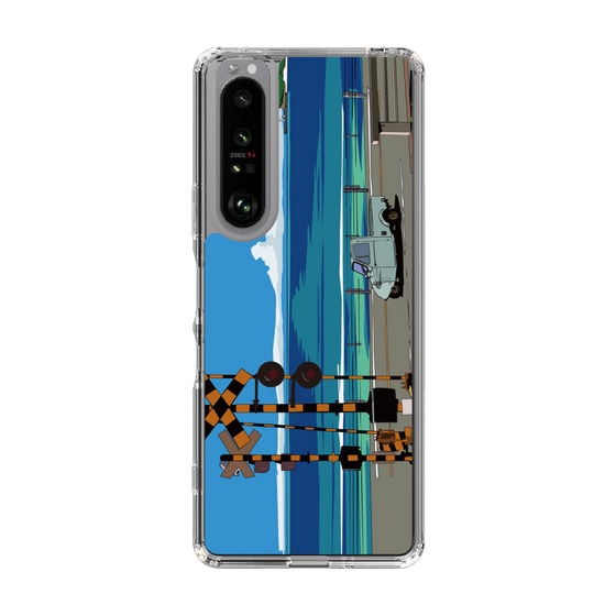 Slim Protection Case［ Studio Alec Shonan Story - Three-Wheeled Vehicle and Horizon ］