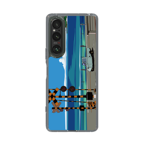 Slim Protection Case［ Studio Alec Shonan Story - Three-Wheeled Vehicle and Horizon ］