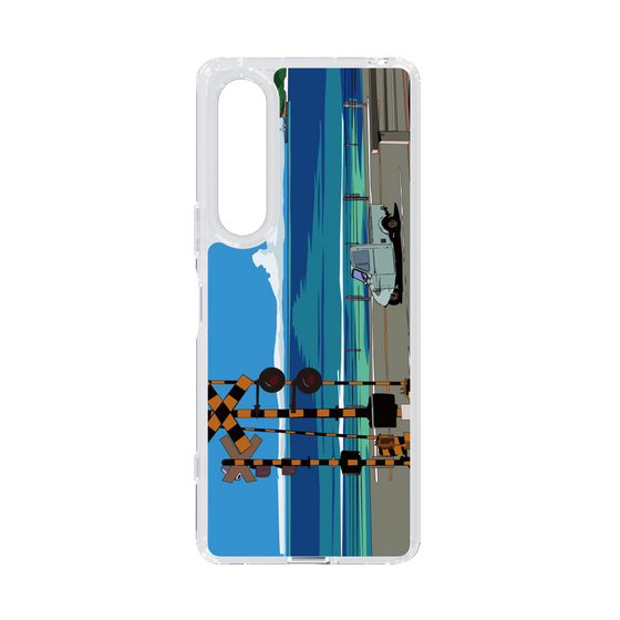 Slim Protection Case［ Studio Alec Shonan Story - Three-Wheeled Vehicle and Horizon ］