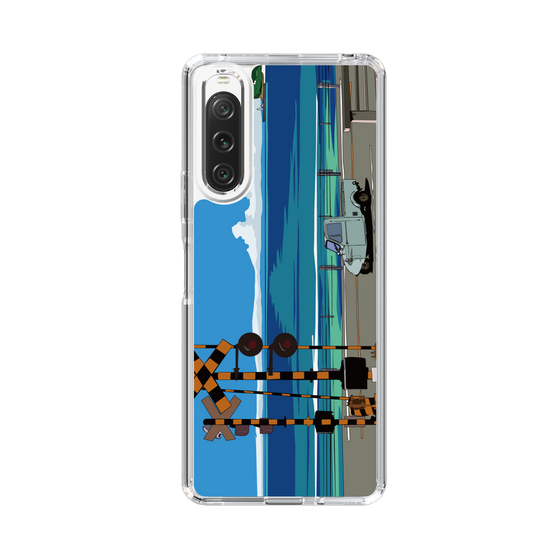 Slim Protection Case［ Studio Alec Shonan Story - Three-Wheeled Vehicle and Horizon ］