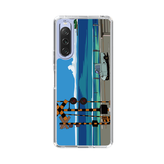 Slim Protection Case［ Studio Alec Shonan Story - Three-Wheeled Vehicle and Horizon ］