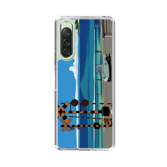 Slim Protection Case［ Studio Alec Shonan Story - Three-Wheeled Vehicle and Horizon ］