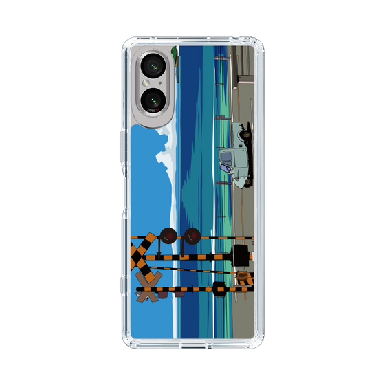 Slim Protection Case［ Studio Alec Shonan Story - Three-Wheeled Vehicle and Horizon ］
