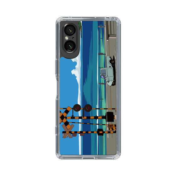 Slim Protection Case［ Studio Alec Shonan Story - Three-Wheeled Vehicle and Horizon ］