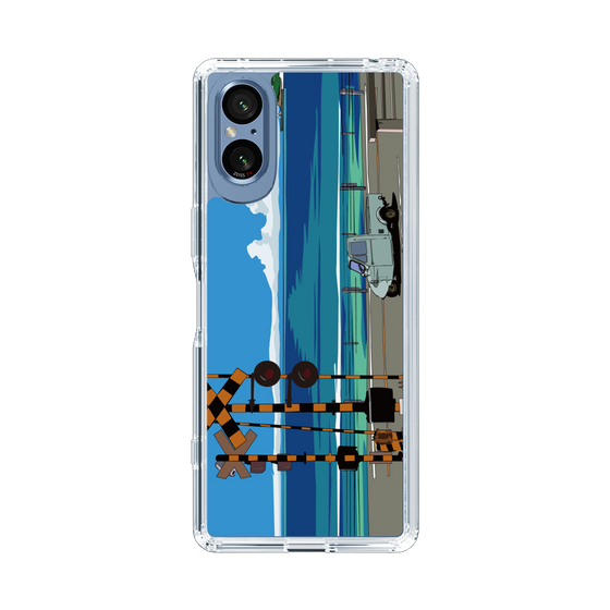 Slim Protection Case［ Studio Alec Shonan Story - Three-Wheeled Vehicle and Horizon ］