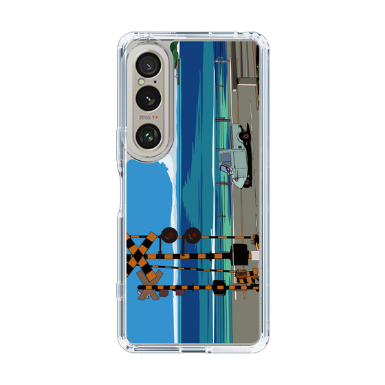 Slim Protection Case［ Studio Alec Shonan Story - Three-Wheeled Vehicle and Horizon ］