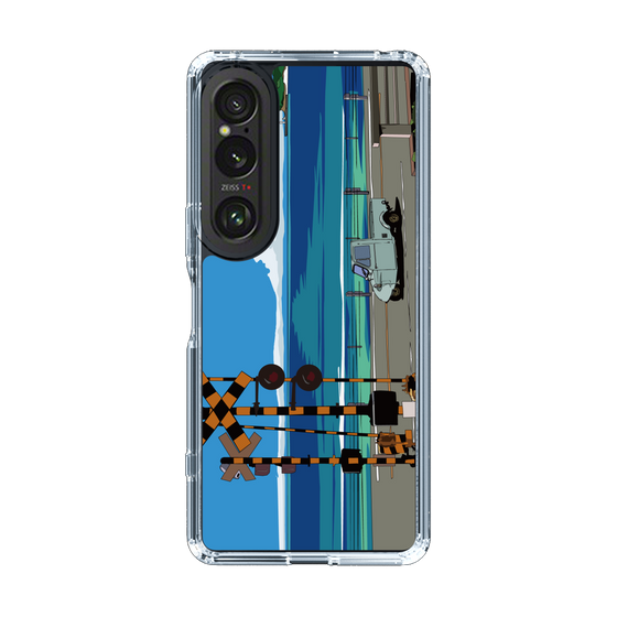 Slim Protection Case［ Studio Alec Shonan Story - Three-Wheeled Vehicle and Horizon ］