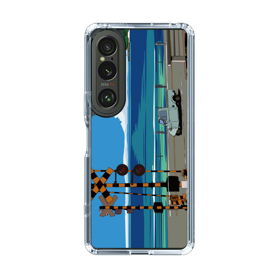 Slim Protection Case［ Studio Alec Shonan Story - Three-Wheeled Vehicle and Horizon ］