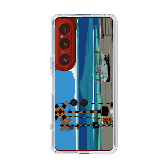 Slim Protection Case［ Studio Alec Shonan Story - Three-Wheeled Vehicle and Horizon ］