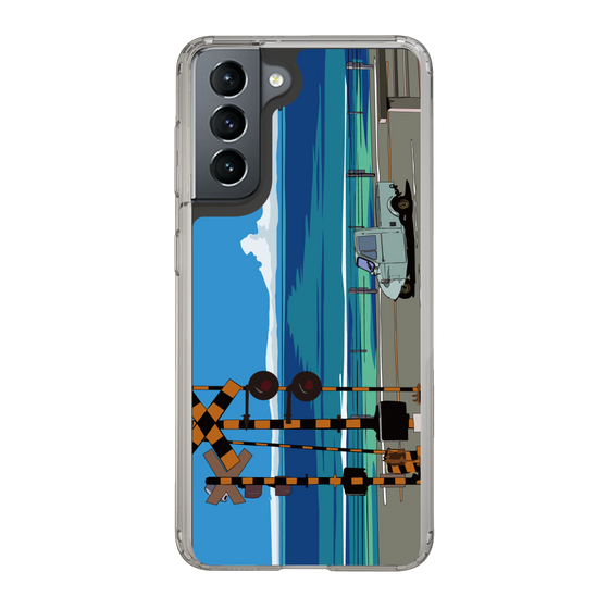 Slim Protection Case［ Studio Alec Shonan Story - Three-Wheeled Vehicle and Horizon ］