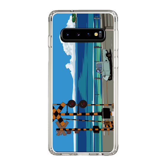 Slim Protection Case［ Studio Alec Shonan Story - Three-Wheeled Vehicle and Horizon ］