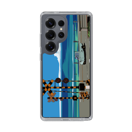 Slim Protection Case［ Studio Alec Shonan Story - Three-Wheeled Vehicle and Horizon ］