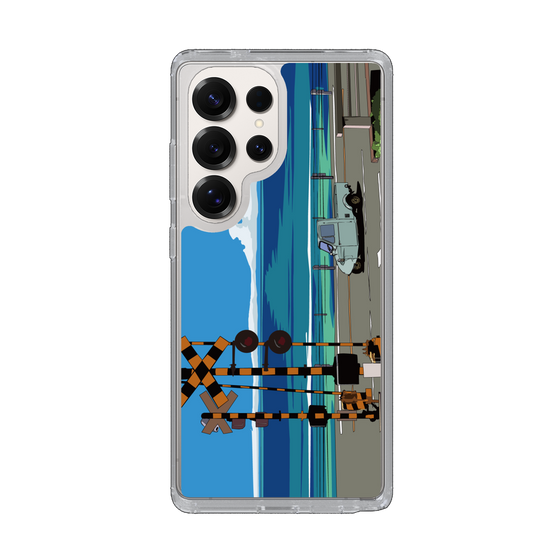 Slim Protection Case［ Studio Alec Shonan Story - Three-Wheeled Vehicle and Horizon ］