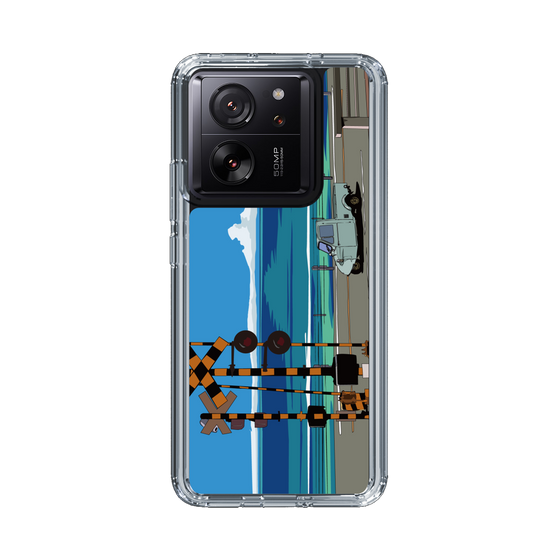Slim Protection Case［ Studio Alec Shonan Story - Three-Wheeled Vehicle and Horizon ］