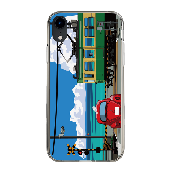 Slim Protection Case［ Studio Alec Shonan Story - Enoden, Horizon, and Cumulonimbus Clouds ］