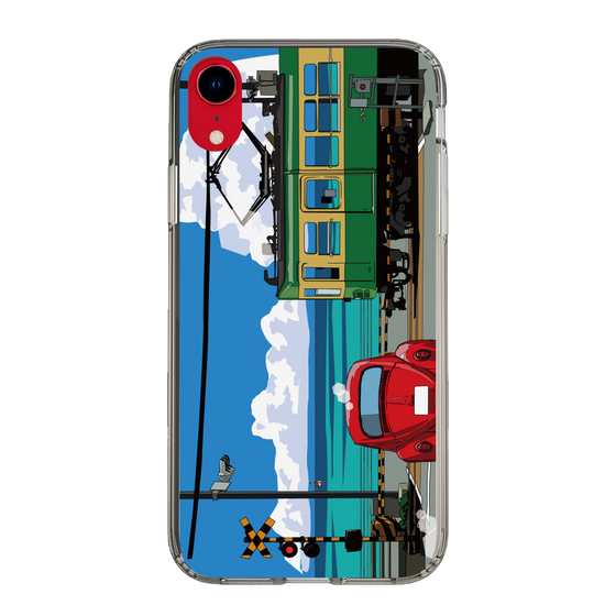 Slim Protection Case［ Studio Alec Shonan Story - Enoden, Horizon, and Cumulonimbus Clouds ］
