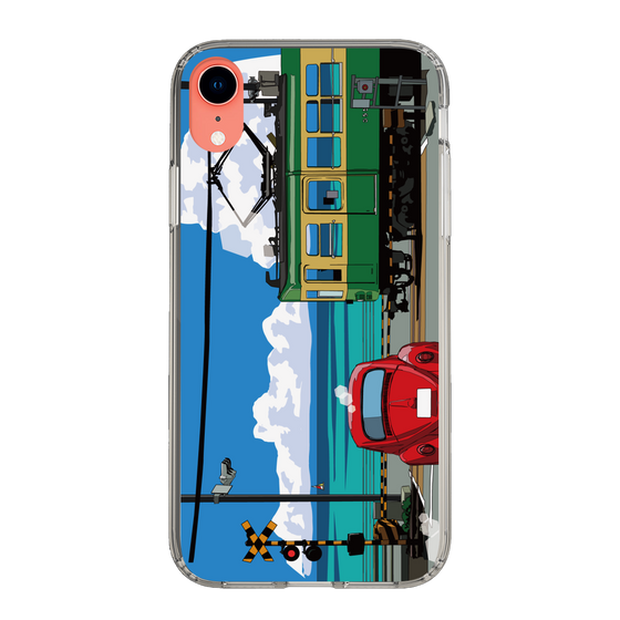 Slim Protection Case［ Studio Alec Shonan Story - Enoden, Horizon, and Cumulonimbus Clouds ］