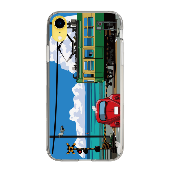 Slim Protection Case［ Studio Alec Shonan Story - Enoden, Horizon, and Cumulonimbus Clouds ］
