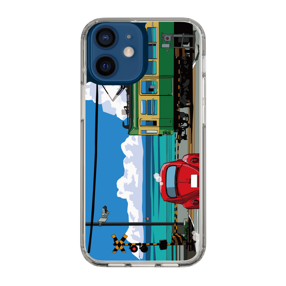 Slim Protection Case［ Studio Alec Shonan Story - Enoden, Horizon, and Cumulonimbus Clouds ］