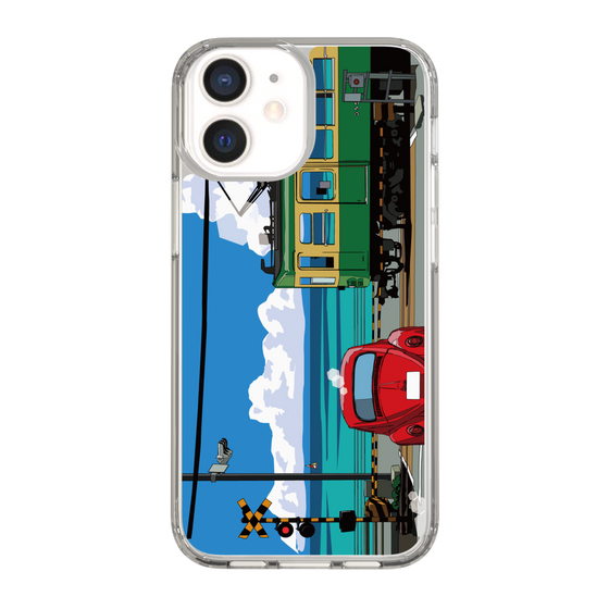 Slim Protection Case［ Studio Alec Shonan Story - Enoden, Horizon, and Cumulonimbus Clouds ］