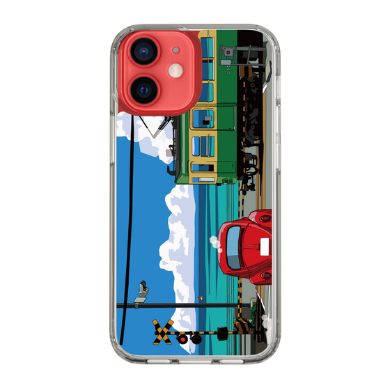 Slim Protection Case［ Studio Alec Shonan Story - Enoden, Horizon, and Cumulonimbus Clouds ］