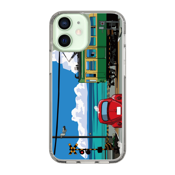 Slim Protection Case［ Studio Alec Shonan Story - Enoden, Horizon, and Cumulonimbus Clouds ］