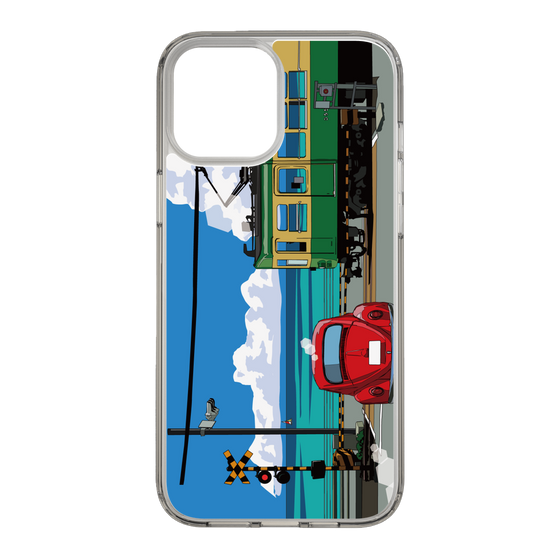 Slim Protection Case［ Studio Alec Shonan Story - Enoden, Horizon, and Cumulonimbus Clouds ］