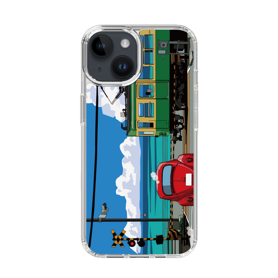 Slim Protection Case［ Studio Alec Shonan Story - Enoden, Horizon, and Cumulonimbus Clouds ］