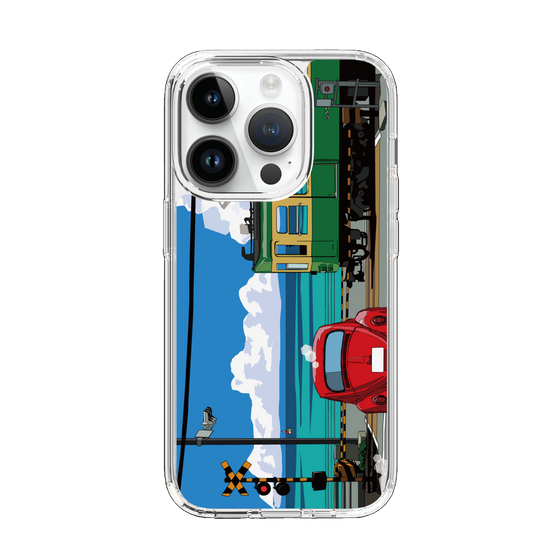 Slim Protection Case［ Studio Alec Shonan Story - Enoden, Horizon, and Cumulonimbus Clouds ］