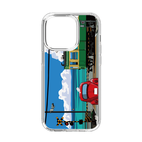 Slim Protection Case［ Studio Alec Shonan Story - Enoden, Horizon, and Cumulonimbus Clouds ］