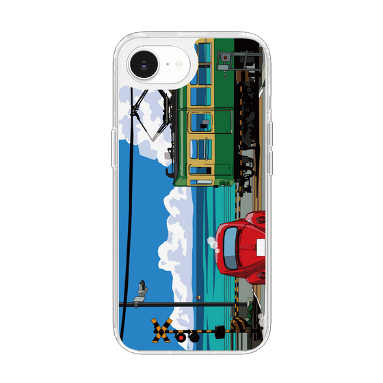 Slim Protection Case［ Studio Alec Shonan Story - Enoden, Horizon, and Cumulonimbus Clouds ］