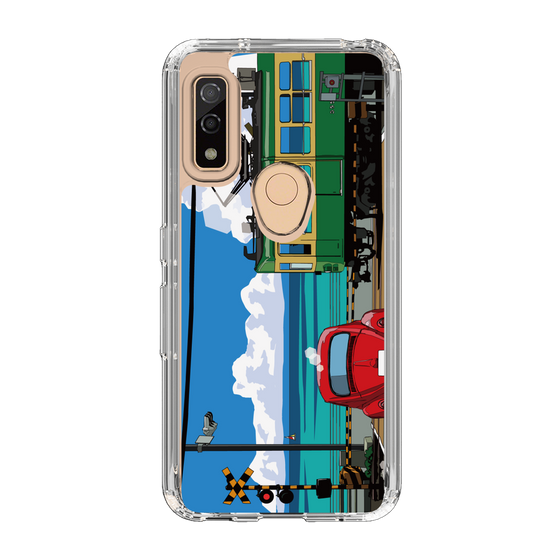 Slim Protection Case［ Studio Alec Shonan Story - Enoden, Horizon, and Cumulonimbus Clouds ］
