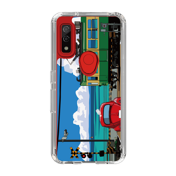 Slim Protection Case［ Studio Alec Shonan Story - Enoden, Horizon, and Cumulonimbus Clouds ］
