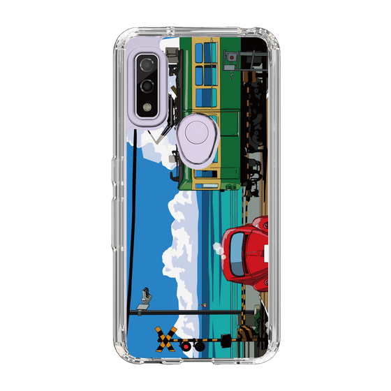 Slim Protection Case［ Studio Alec Shonan Story - Enoden, Horizon, and Cumulonimbus Clouds ］
