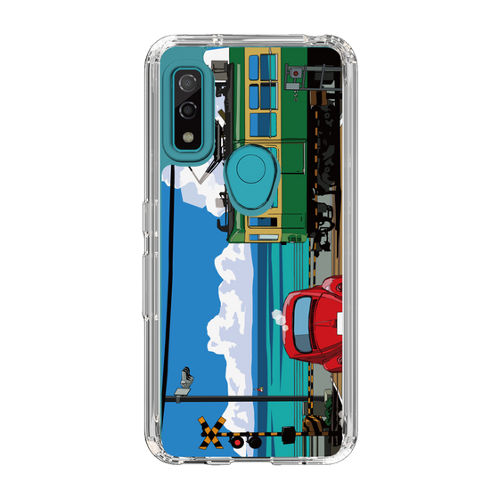 Slim Protection Case［ Studio Alec Shonan Story - Enoden, Horizon, and Cumulonimbus Clouds ］