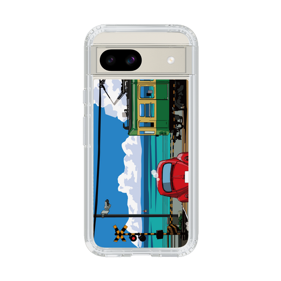 Slim Protection Case［ Studio Alec Shonan Story - Enoden, Horizon, and Cumulonimbus Clouds ］